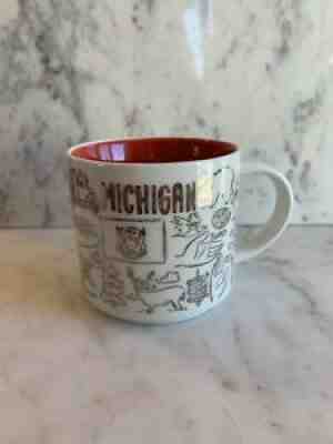 STARBUCKS MICHIGAN Been There Series Across The Globe Collection Coffee Mug 2018 - Sold on eBay Jul 25, 2021 for $18.00