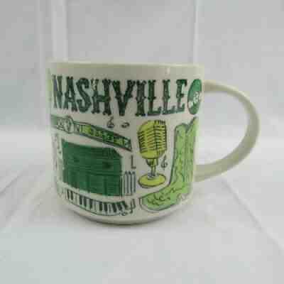 STARBUCKS Nashville Coffee Mug Been There Series Across The Globe Col 2019 14oz - Sold on eBay Jul 21, 2021 for $32.00