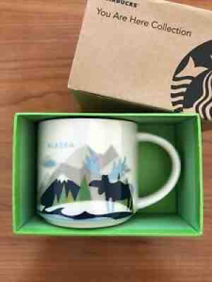 NEW Starbucks Alaska You Are Here YAH Coffee Cup Mug Tea The Last Frontier - Sold on eBay Jun 21, 2021 for $35.00