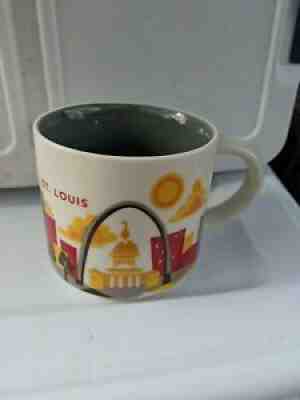 Starbucks Coffee "St Louis" 14oz Mug Cup You Are Here Collection. - Sold on eBay Jul 25, 2021 for $6.99
