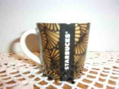 Starbucks 2017 Taster Cup Demi 3 fl oz Gold and Black Collectable RARE - Sold on eBay Jun 25, 2021 for $19.99
