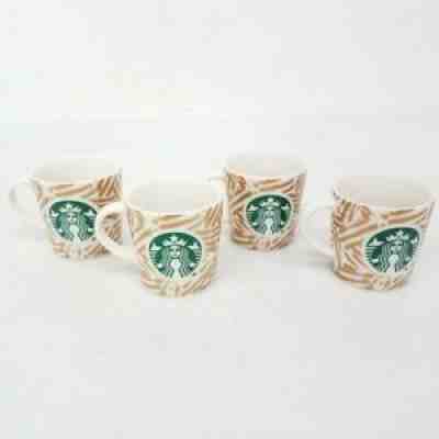 2017 Starbucks Gold Stripe Demi Mugs 3 Fl Oz x4 - Sold on eBay Aug 23, 2021 for $12.50