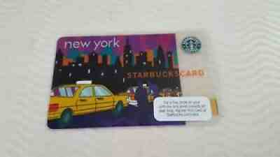 STARBUCKS USA - MINT! 2010 New York Taxi Gift Card -1st-Ever Card Fast Shipping - Sold on eBay Jun 25, 2021 for $8.50