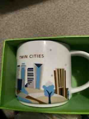 Starbucks You Are Here Collection Twin Cities Minneapolis St Paul Coffee Mug - Sold on eBay Aug 13, 2021 for $14.00