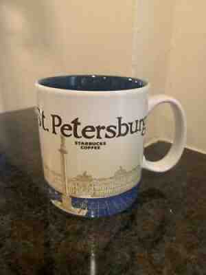 STARBUCKS St. Petersburg Russia Square Palace Global Icon 16 Oz. Mug - Sold on eBay Aug 27, 2021 for $49.99