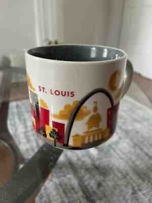 Starbucks Coffee "St Louis" 14oz Mug Cup You Are Here Collection - Sold on eBay Jun 21, 2021 for $8.00
