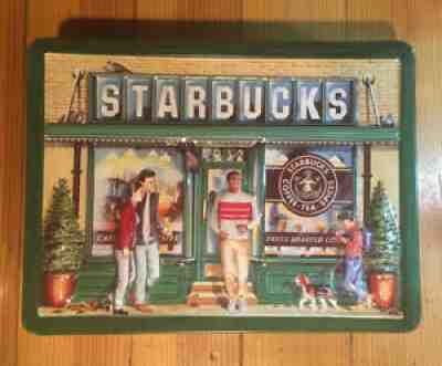 Starbucks Empty Tin Cookie Box 3D Replica Of 1st Store Pike Place Market 1999 - Sold on eBay Aug 22, 2021 for $14.99