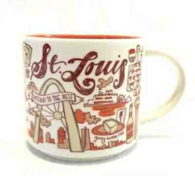 Starbucks St Louis Been There Series Coffee Cup Mug Missouri 14 fl. oz. - Sold on eBay Aug 08, 2021 for $27.00