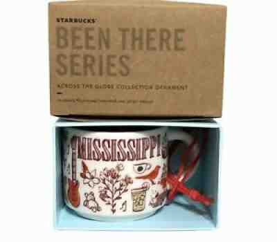 STARBUCKS MISSISSIPPI Been There Series 2oz Mini Demi Holiday Ornament NIB - Sold on eBay Jul 23, 2021 for $24.95