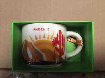2oz Starbucks YAH Demi Cup Ornament PHOENIX You ARE Here Collection mug coffee - Sold on eBay Sep 11, 2021 for $8.88