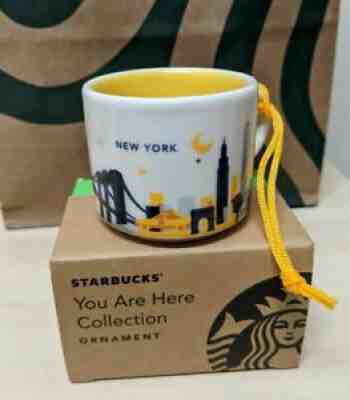 Starbucks New York You Are Here Collection ORNAMENT Demi Mug 2 fl oz RARE - Sold on eBay Sep 12, 2021 for $25.95