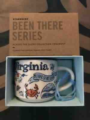 Starbucks 2oz VIRGINIA Demi Tasse BEEN THERE mug Ornament Cup Mini Mug NIB - Sold on eBay Aug 29, 2021 for $17.95