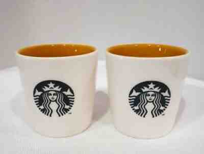 2 Starbucks 2011 Partner Exclusive Yellow & Green 3 oz Espresso Demi Cup 2-1/4" - Sold on eBay Aug 05, 2021 for $14.00