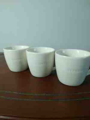 3STARBUCKS White Embossed 3oz Demi Tasse Espresso 2010 D Cup AmEx Centurion Club - Sold on eBay Jun 18, 2021 for $24.60