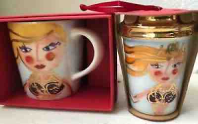 NEW Starbucks 2015 Illustrated Siren Xmas & demi-mug Christmas ORNAMENT - Sold on eBay Jul 04, 2021 for $13.99