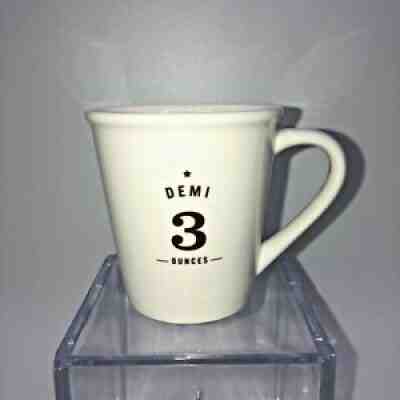 White STARBUCKS 2010 DEMI 3 OUNCES Demitasse Espresso Mini Cup Mug - Sold on eBay Aug 22, 2021 for $8.96