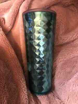 Starbucks Turquoise Diamond 2015 Tumbler Rare HTF No Lid - Sold on eBay Jul 02, 2021 for $19.95