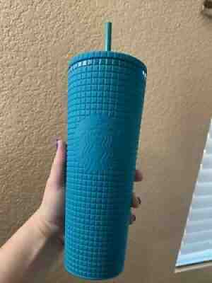 starbucks turquoise grid tumbler - Sold on eBay Sep 11, 2021 for $65.00