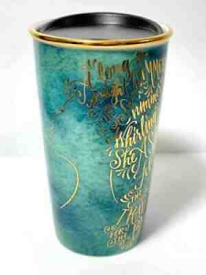 Starbucks 2016 Mermaid Siren Song Travel Tumbler 12oz Ceramic Coffee Tea Cup Mug - Sold on eBay Aug 17, 2021 for $45.00