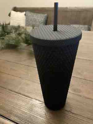 New Starbucks Studded Black Matte Cold Cup Venti Tumbler - Sold on eBay Jun 27, 2021 for $35.00