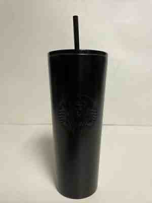 Starbucks Venti Flat Matte Black Steel Metal Tumbler Insulated Cups 24 fl. oz. - Sold on eBay Jul 07, 2021 for $47.00