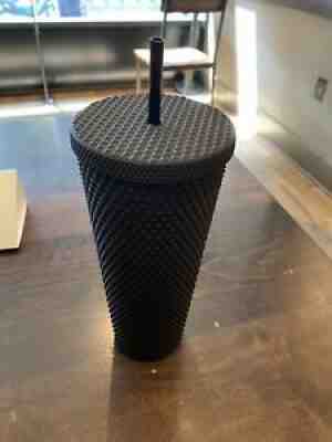 Limited Edition Starbucks 2021 50th ACRYLIC VENTI TUMBLE STUDDED MATTE BLACK! - Sold on eBay Aug 23, 2021 for $18.00