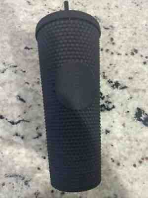 Starbucks Matte Black Studded Tumbler Soft Touch Bling 2021 New Limited Venti - Sold on eBay Aug 07, 2021 for $29.00