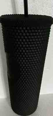 STARBUCKS 24 Oz. Acrylic VENTI Cold Cup Tumbler STUDDED MATTE BLACK SIREN New - Sold on eBay Jul 31, 2021 for $29.99