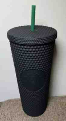 Starbucks Studded Black Matte 24Oz LIMITED EDITION Spiked Venti Tumbler - Sold on eBay Sep 07, 2021 for $24.99