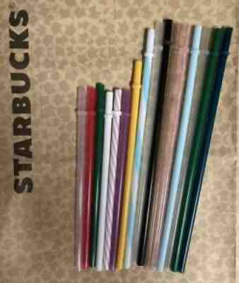 20/27 cm Starbucks 1PC Reusable Plastic Venti Straw Tumbler Suction Pipe Suckers - Sold on eBay Aug 18, 2021 for $5.55