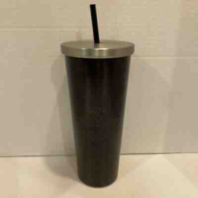 2017 Starbucks Matte Black Stainless Steel Tumbler 24oz Venti Cold Cup - Sold on eBay Jul 26, 2021 for $37.99