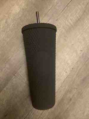 STARBUCKS 24 Oz. Acrylic VENTI Cold Cup Tumbler STUDDED MATTE BLACK Soft Touch - Sold on eBay Jun 17, 2021 for $26.00