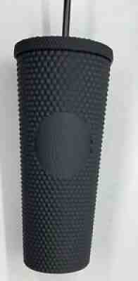 New STARBUCKS 24oz Acrylic VENTI Cold Tumbler STUDDED MATTE BLACK 2021 Limited - Sold on eBay Sep 11, 2021 for $29.99