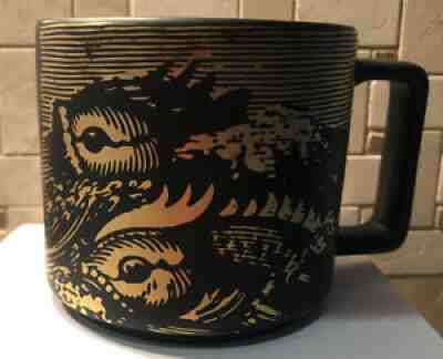 STARBUCKS 14 Fl Oz Costa Rica Stamp Coffee Mug Matte Black And Gold 2016 EUC! - Sold on eBay Jul 13, 2021 for $12.99