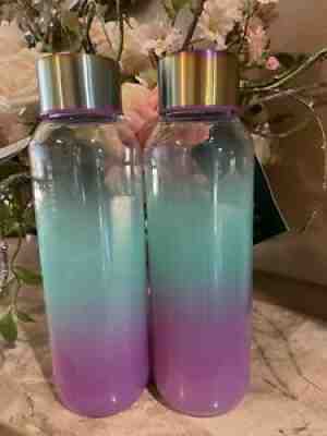 Starbucks 2021 Summer Ombre Purple & Teal 20 Oz. Glass Water Bottle New! - Sold on eBay Aug 04, 2021 for $29.00