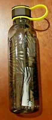 Starbucks Transparent Water Bottle Black Zebra Pattern Tribal (25 fl oz) - Sold on eBay Jun 27, 2021 for $7.95