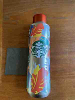 Starbucks 20 oz Floral Stainless Steel water/Cold Beverage Bottle - Sold on eBay Aug 11, 2021 for $5.95