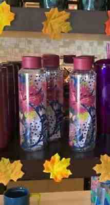 Starbucks 2021 Fall Pre-Release Floral Rose 24oz Water Bottle - Sold on eBay Sep 05, 2021 for $24.00