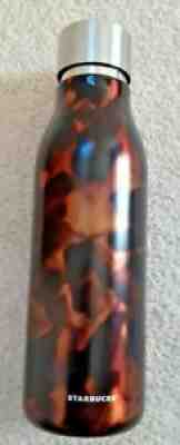 Starbucks 20 oz Stainless Steel Leopard Tortoise brown rare 20oz water bottle ss - Sold on eBay Jul 10, 2021 for $29.88