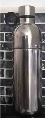 Starbucks Shimmering Silver Two-Piece Stainless Steel Water Bottle - 20 Oz - Sold on eBay Aug 29, 2021 for $24.99
