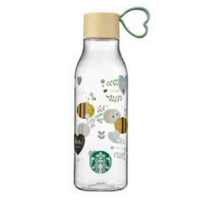 Starbucks Korea Honey Love Water Bottle 710ml 2021 Valentine's Day Limited - Sold on eBay Sep 06, 2021 for $53.99