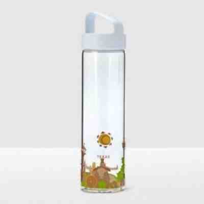 STARBUCKS TEXAS GLASS WATER BOTTLE 18.5 FL OZ - Sold on eBay Jul 22, 2021 for $9.99