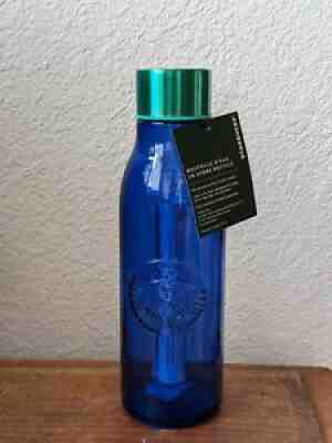 Starbucks Blue Glass 20 oz Water Bottle - Sold on eBay Jul 19, 2021 for $12.50