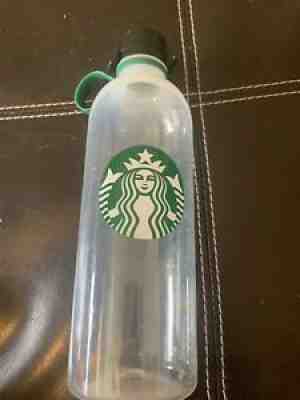 Starbucks Water Bottle Clear Plastic 24oz BPA Free - Sold on eBay Aug 27, 2021 for $6.36