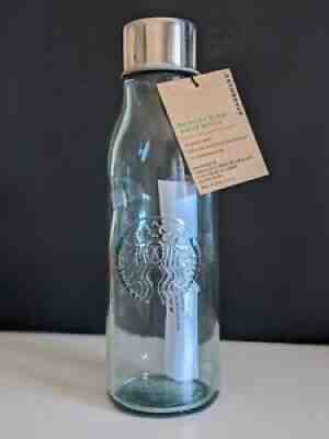 Starbucks 2018 Recycled Glass Water Bottle 20oz - Sold on eBay Aug 20, 2021 for $24.00