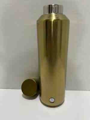 Starbucks Stainless Steel Yellow/Gold Water Bottle 20oz. - Sold on eBay Jul 19, 2021 for $12.99