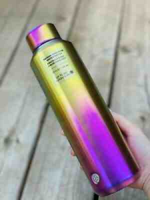 Starbucks 2020 Fall Stainless Steel Pink/Yellow Gold OmbrÃ© Water Bottle - 20 oz - Sold on eBay Aug 12, 2021 for $25.90