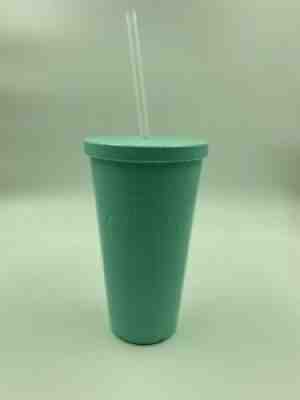2015 Starbucks 16 oz Tumbler Teal Aqua Turquoise Mermaid Logo Metal Reusable Cup - Sold on eBay Jul 16, 2021 for $7.79