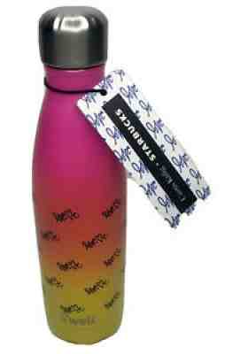 New Curtis Kulig Love Me Multicolored Neon Water Bottle 17 oz Swell Starbucks - Sold on eBay Jul 11, 2021 for $9.95
