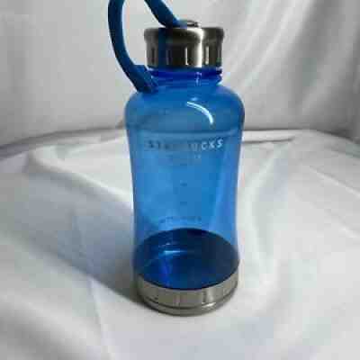 Starbucks Coffee Hydro Water Bottle 32 Oz Light Blue Transparent and Silver 2006 - Sold on eBay Sep 03, 2021 for $7.00